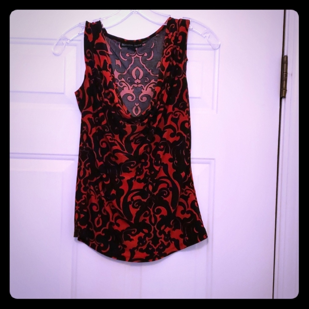Sleeveless Cowl Neck Blouse